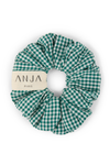 anja accessoires le chouchou vichy vert fond transparent