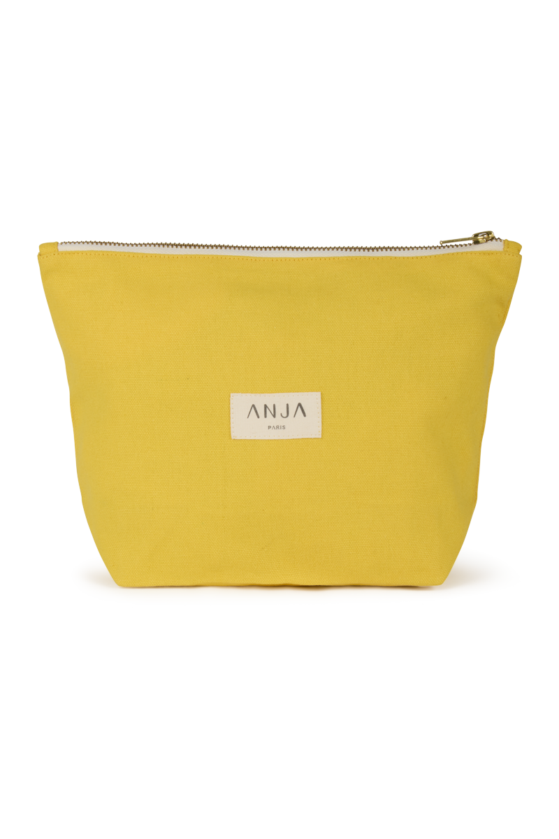 La Pochette signee Anja Paris couleur jaune Anja Paris