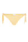 anja bas bikini culotte noeuds vichy jaune devant