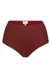 anja bas bikini culotte haute la magnétique terracotta devant