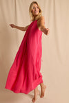 anja la robe dos nu fuchsia photo studio