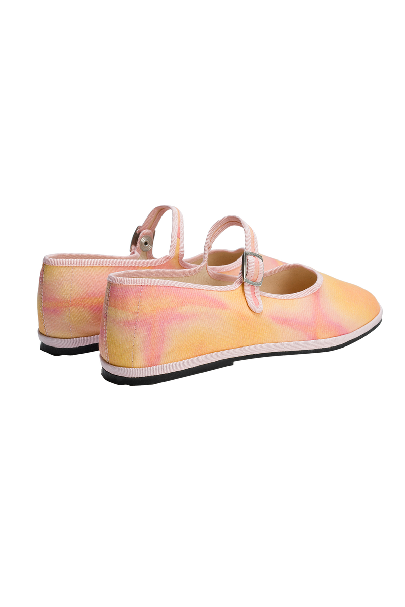 anja x capulette chaussures la bambina tie & dye derrière