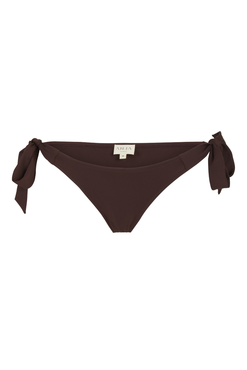 anja bikini bottom bikini knickers l'idyllique chocolate front