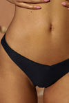 Le Canon - Black - bikini bottom Tanga