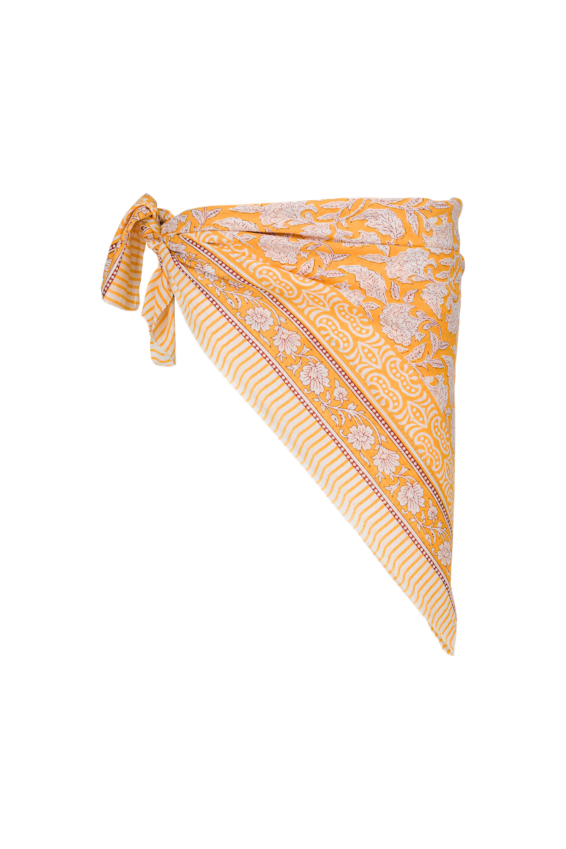 multicolored sarong beachwear anja paris