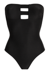 anja swimsuit one-piece l'espiègle black front