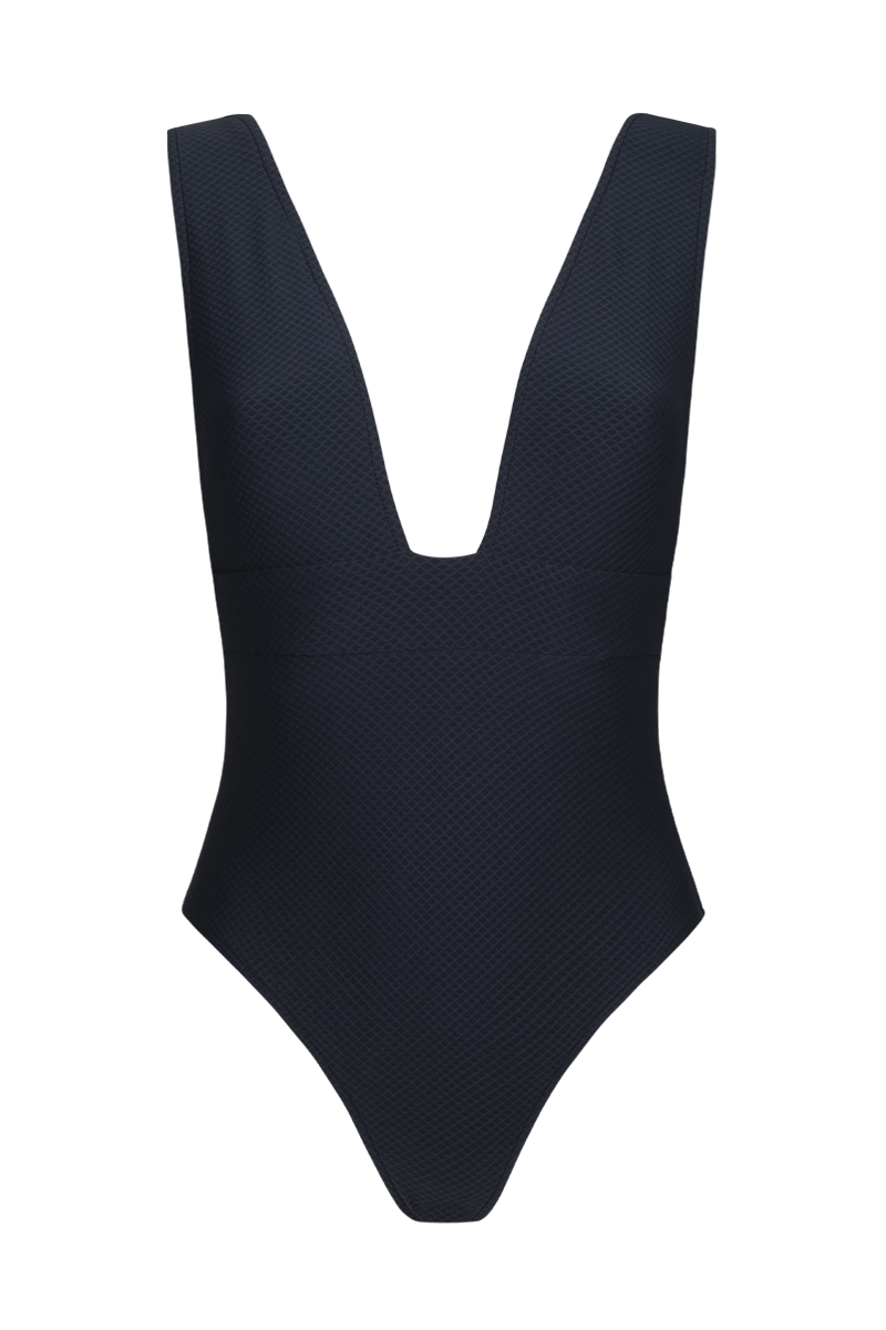 anja swimsuit one-piece swimsuit le plongeant navy front